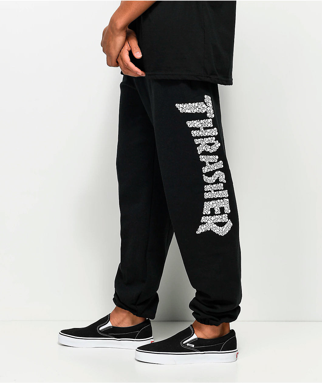 Thrasher - Pantalón de Buzo Skulls Black - Lo Mejor De Thrasher - Solo Por $44990! Compra Ahora En Wallride Skateshop
