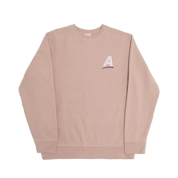 Alltimers - Poleron polo Straight As Embroidered Pink