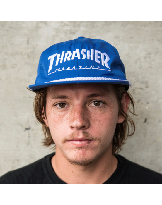Thrasher - Gorro Snapback Rope Blue/white - Lo Mejor De Thrasher - Solo Por $24990! Compra Ahora En Wallride Skateshop