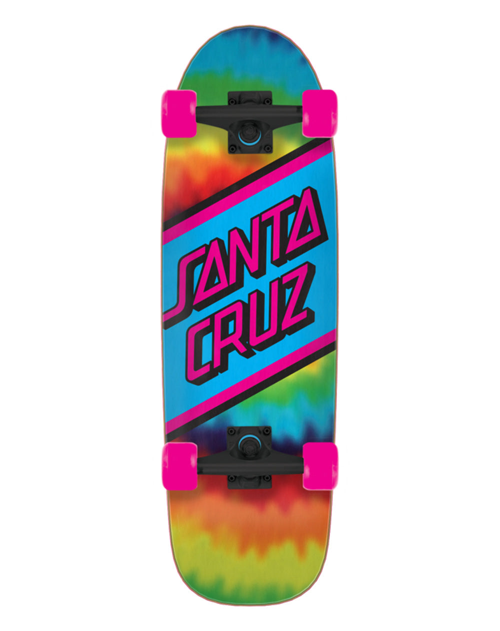Santa Cruz - Cruzer Rainbow Tie Dye 8.79 x 29.05