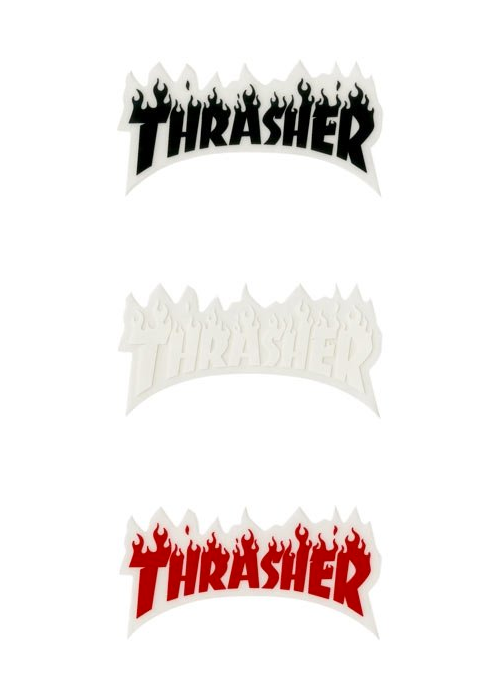 Thrasher - Sticker Flame Logo Small (5x7 aprox) unidad - Lo Mejor De Thrasher - Solo Por $1990! Compra Ahora En Wallride Skateshop