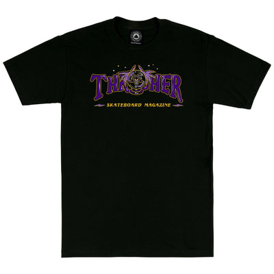 Thrasher - Polera Fortune Logo Black