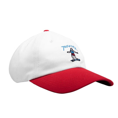 Thrasher - Gorro Snapback Gonz Old Timer Hat White/Red