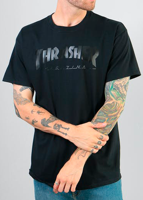Thrasher - Polera Skate Mag Black/Black - Lo Mejor De Thrasher - Solo Por $24990! Compra Ahora En Wallride Skateshop