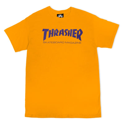 Thrasher - Polera Skate Mag Gold/Purple