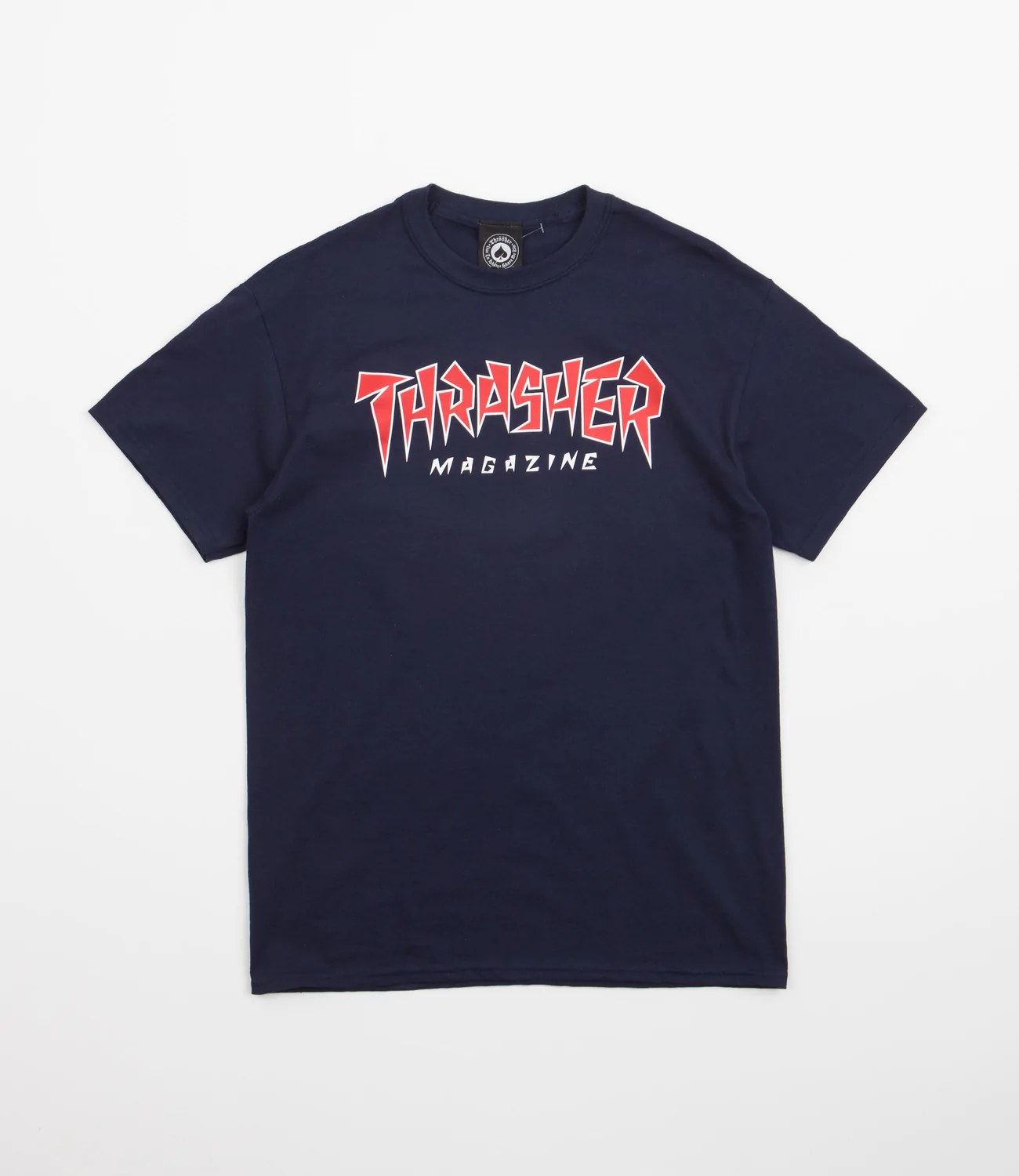 Thrasher - Polera Jagger Logo Navy