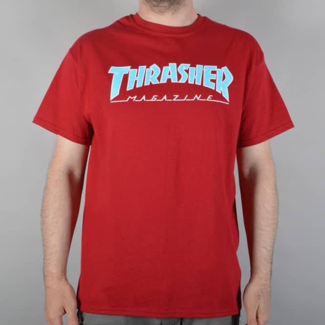 Thrasher - Polera Outlined Cardinal - Lo Mejor De Thrasher - Solo Por $12495! Compra Ahora En Wallride Skateshop