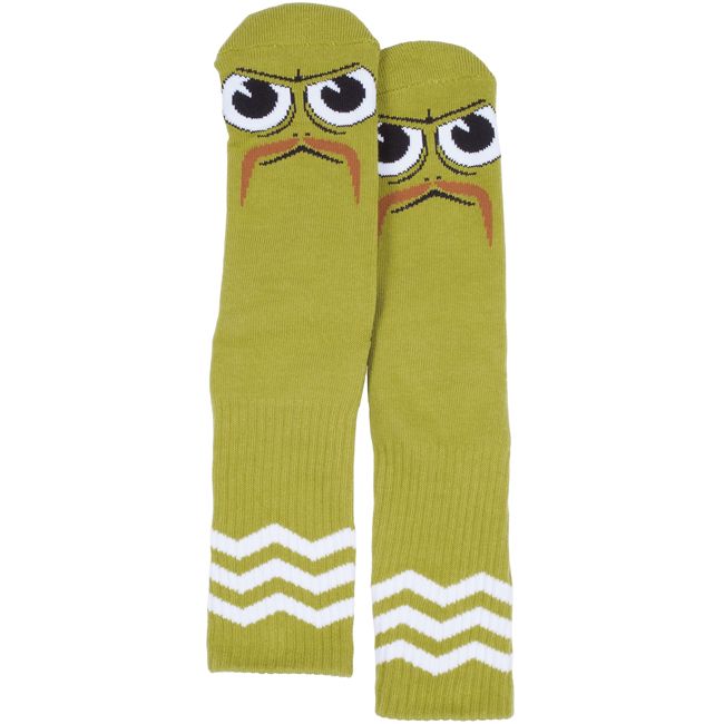 Toy Machine - Calcetines Turtleboy Stache Lime SOCTM0039