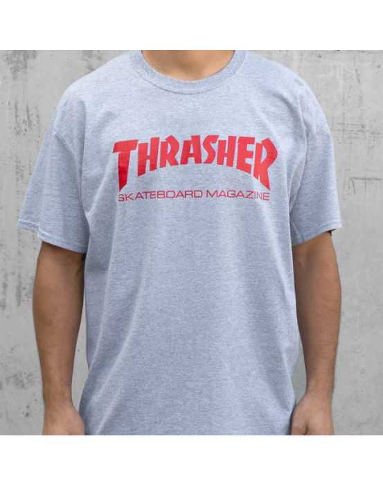 Thrasher - Polera Skate Mag Grey - Lo Mejor De Thrasher - Solo Por $24990! Compra Ahora En Wallride Skateshop